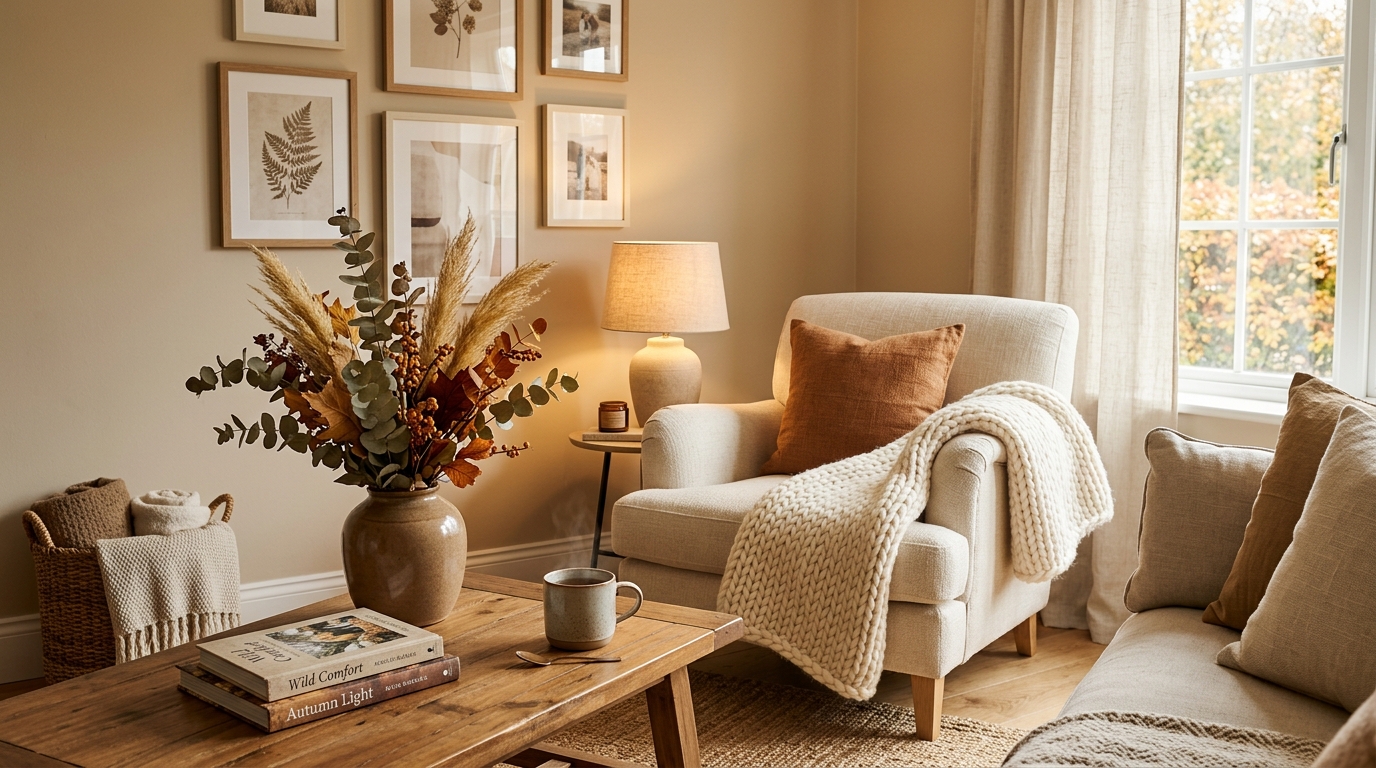 12 Cozy Fall Decor Ideas on a Budget (Zero-Clutter Styling Guide)
