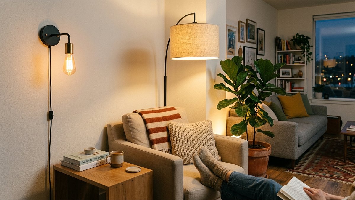 Renter-Friendly Lighting: 5 Simple Ways to Brighten a Dark Room