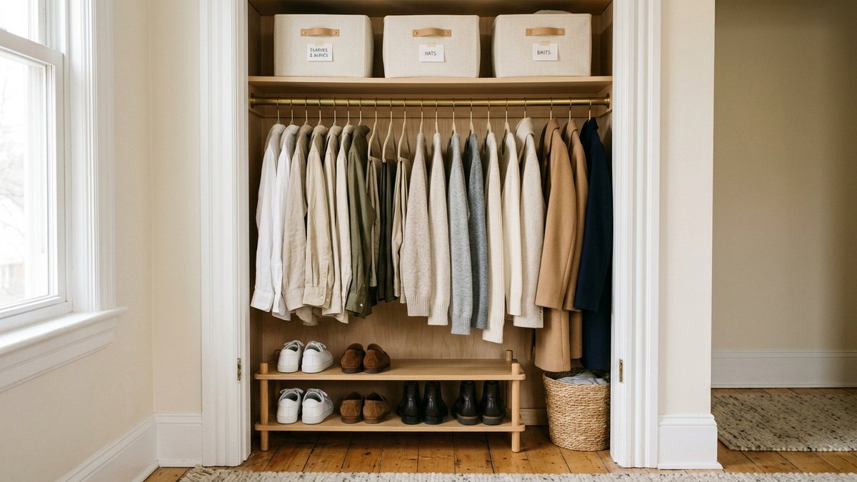 Small Closet Organization: 5 Practical Ways I Doubled My Space